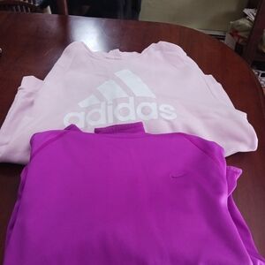 Adidas And Nike Womens  Sweatshirt